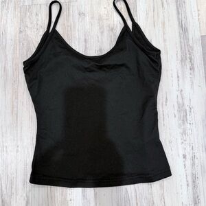 SHEIN Sleek Black Camisole Top